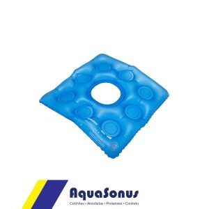 Almofada Caixa de Ovo Inflável Quadrada com Orifício Aquasonus - Cod. 15
