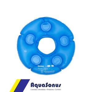 Almofada de Gel Redonda Caixa de Ovo com Orifício Aquasonus - Cod. 36